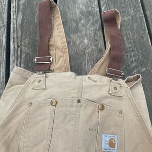 Carhartt 1989 special patch brown tan Beige Overalls